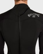 3/2mm Absolute Core GBS Back Zip Full Wetsuit - Black - Image 7