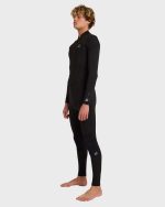 3/2mm Absolute Core GBS Back Zip Full Wetsuit - Black - Image 3