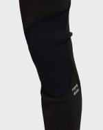4/3mm Absolute Core Back Zip Full Wetsuit - Black - Image 6