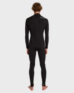 4/3mm Absolute Core Back Zip Full Wetsuit - Black - Image 2