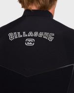 3/2mm Furnace Ultra GBS Gullwing Chest Zip Full Wetsuit - Black - Image 5