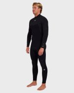 3/2mm Furnace Ultra GBS Gullwing Chest Zip Full Wetsuit - Black - Image 4