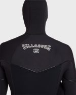 4/3mm Furnace Ultra Gullwing Hooded Full Wetsuit - Black - Image 6