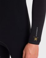 4/3mm Furnace Ultra Gullwing Hooded Full Wetsuit - Black - Image 4
