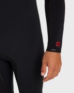 5/4mm Absolute Ultra GBS Hooded Chest Zip Full Wetsuit - Black - Image 6