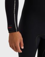 5/4mm Absolute Ultra GBS Hooded Chest Zip Full Wetsuit - Black - Image 7