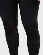 5/4mm Absolute Ultra GBS Hooded Chest Zip Full Wetsuit - Black - Image 8