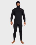 5/4mm Absolute Ultra GBS Hooded Chest Zip Full Wetsuit - Black