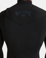 2/2mm Revolution Natural Upcycler GBS Chest Zip Long Sleeve Springsuit - Black - Image 3