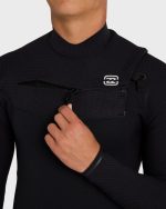 2/2mm Furnace Revo Chest Zip Long Sleeve Springsuit - Black - Image 7