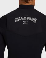 2/2mm Furnace Revo Chest Zip Long Sleeve Springsuit - Black - Image 9