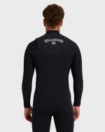 2/2mm Furnace Revo Chest Zip Long Sleeve Springsuit - Black - Image 2