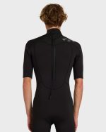 2/2mm Absolute Florida Short Sleeve Springsuit - Black - Image 2