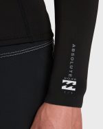 1mm Absolute Core Long Sleeve Wetsuit Jacket - Black - Image 6