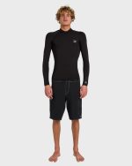 1mm Absolute Core Long Sleeve Wetsuit Jacket - Black - Image 3