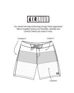 Straddie Airlite 20" Boardshorts - Steel Blue - Image 3
