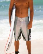 A.I. Samurai Pro 22" Boardshorts - Dusty Blue - Image 5