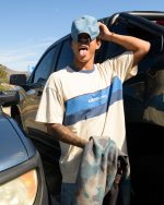 Simulator Crew Short Sleeve T-Shirt - Oatmeal - Image 2