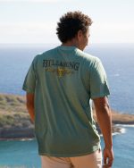 Pure Intentions Wave Washed Premium Short Sleeve T-Shirt - Sea Green - Image 3