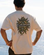 Solar Flare OG T-Shirt - Oatmeal - Image 3