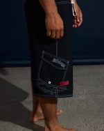 Immortal Pro 22" Boardshorts - Black - Image 3