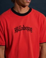 Immortal Tipper Short Sleeve Knit T-Shirt - Deep Red - Image 2