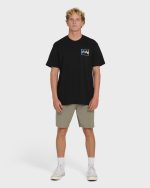 Crayon Wave Premium Short Sleeve T-Shirt - Black - Image 4
