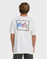 Crayon Wave Premium Short Sleeve T-Shirt - Off White - Image 2