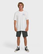 Crayon Wave Premium Short Sleeve T-Shirt - Off White - Image 4