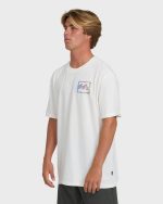 Crayon Wave Premium Short Sleeve T-Shirt - Off White - Image 3