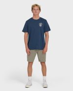 Forge Premium Short Sleeve Cotton T-Shirt - Dark Denim - Image 4
