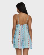 Beach Song Printed Cover-Up - Dream Blue - Image 2