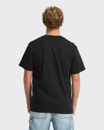 Occys Point Premium Short Sleeve Cotton T-Shirt - Black - Image 2