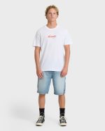Occys Point Premium Short Sleeve Cotton T-Shirt - White - Image 5