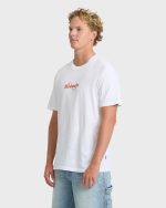 Occys Point Premium Short Sleeve Cotton T-Shirt - White - Image 4