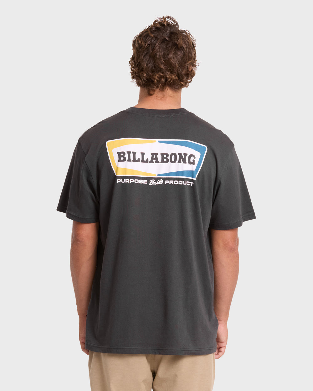 BL000127M_RVN_OM-B.jpg Walled Premium Short Sleeve Knit T-Shirt - Raven - Image 1
