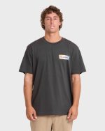Walled Premium Short Sleeve Knit T-Shirt - Raven - Image 2
