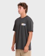 Walled Premium Short Sleeve Knit T-Shirt - Raven - Image 4