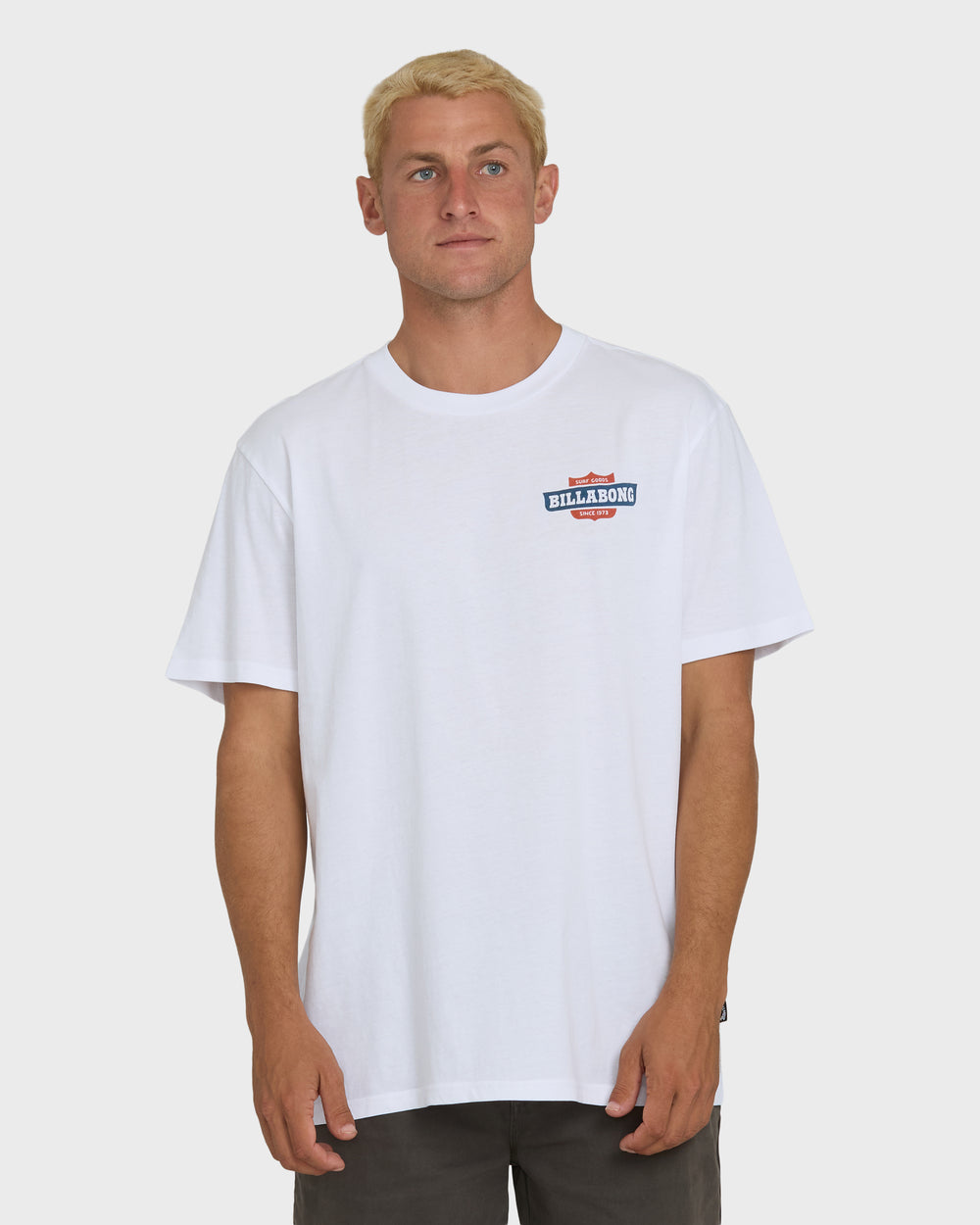 BL000127M_WHT_OM-F.jpg Walled Premium Short Sleeve Knit T-Shirt - White - Image 1
