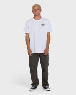 Walled Premium Short Sleeve Knit T-Shirt - White - Image 4