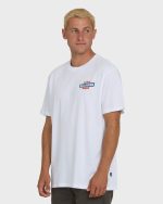 Walled Premium Short Sleeve Knit T-Shirt - White - Image 3