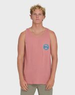 Hollow Fill Premium Tank Top - Ash Rose