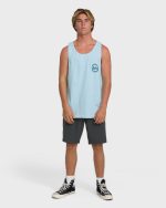 Hollow Fill Premium Tank Top - Coastal Blue - Image 4