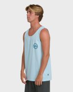 Hollow Fill Premium Tank Top - Coastal Blue - Image 3