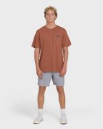 A/Div Arch Premium Short Sleeve Knit T-Shirt - Cedar Wood - Image 4