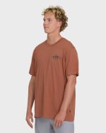A/Div Arch Premium Short Sleeve Knit T-Shirt - Cedar Wood - Image 3