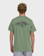 A/Div Arch Premium Short Sleeve Knit T-Shirt - Hedge Green - Image 2
