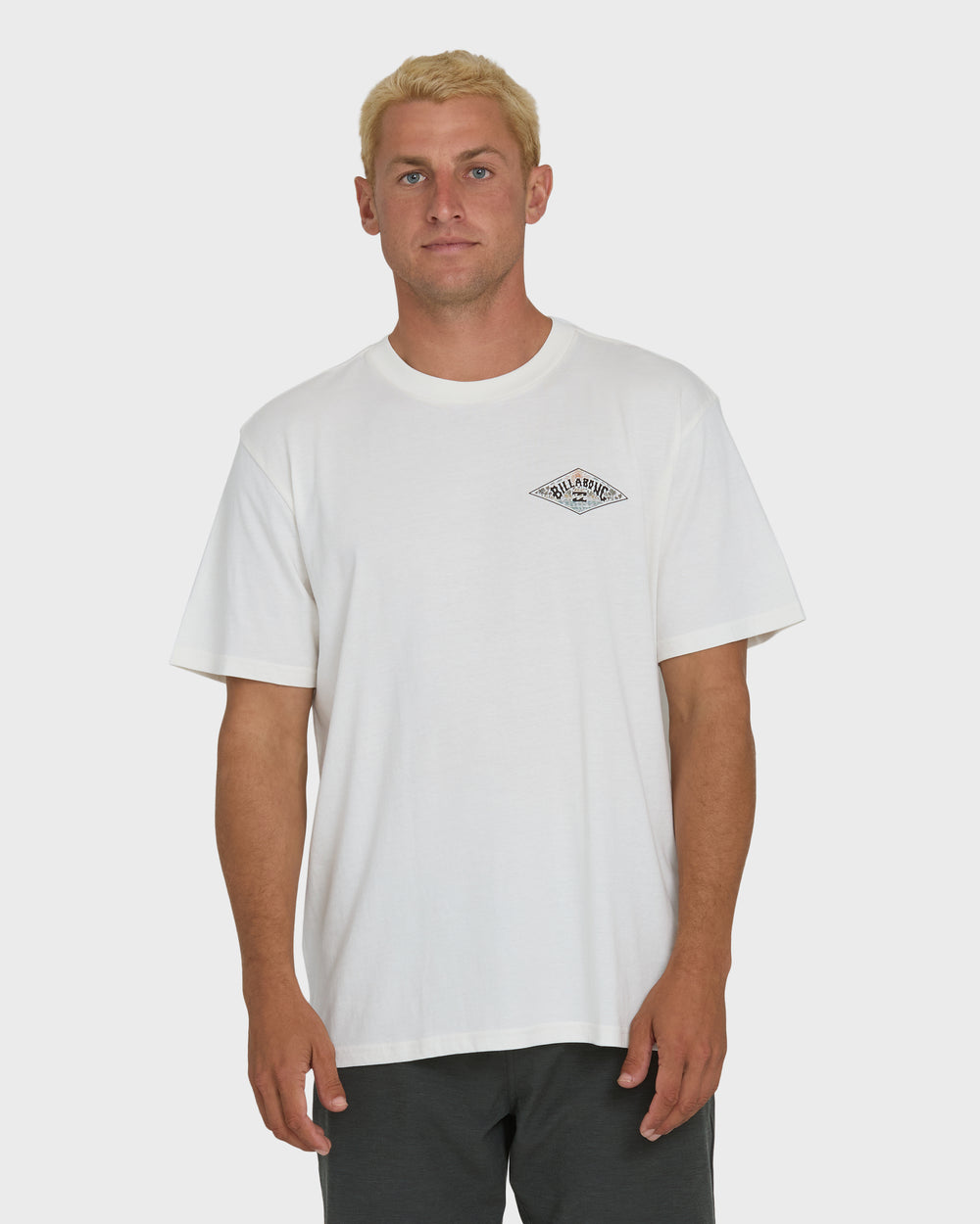 BL000134M_OFW_OM-F.jpg A/Div Arch Premium Short Sleeve Knit T-Shirt - Off White - Image 1