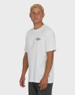 A/Div Arch Premium Short Sleeve Knit T-Shirt - Off White - Image 3