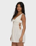 Golden Sun Romper - White Cap - Image 3